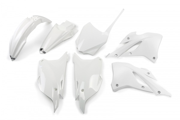 Plastic Kit white for Kawasaki KX 85 (2022-25) - KX 112 (2022-25)